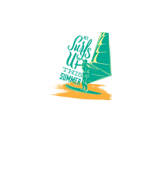Surfs up this summer model mov pe tricou