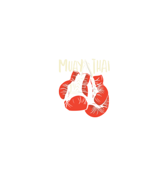 Muay Thai model negru pe tricou