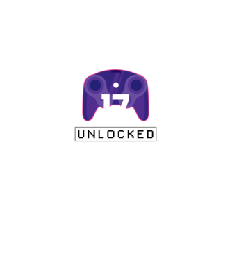 Level 17 Unlocked Gamer Birthday model negru pe tricou