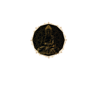 Buddha Mandala model negru pe tricou