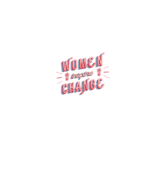 Women inspire change Ziua Femeii model roz deschis pe tricou