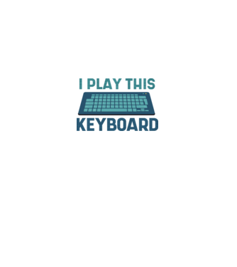 Tastatura Gamer model alb pe tricou