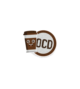 Cafea Dragoste și dependență model albastru închis pe tricou
