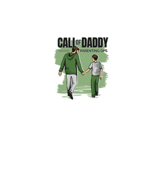 Call of Daddy - Pentru tata model gri pe tricou