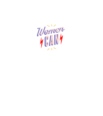 Women Can de Ziua Femeii model negru pe tricou