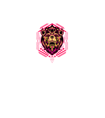 Lion geometry model negru pe tricou