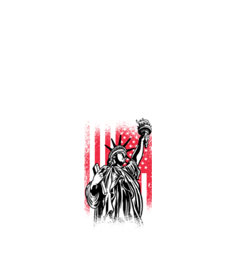 SUA Statuia Libertății model negru pe tricou
