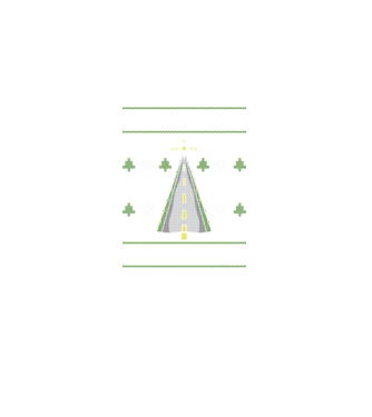 Flying Home for Christmas Pulover urât model negru pe tricou