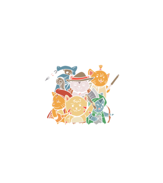 Dungeons and Cats - Joc de rol cu pisici model negru pe tricou