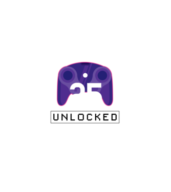 Level 25 Unlocked Gamer Birthday model negru pe tricou