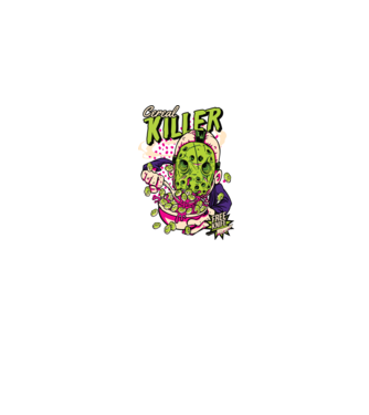 Cereal Killer model albastru jeanși pe tricou