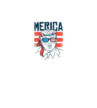 Merica Trump 2020 Usa model alb pe tricou
