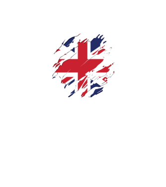 UK Steagul Regatului Unit model negru pe tricou