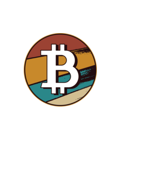 Bitcoin to the moon model negru pe tricou