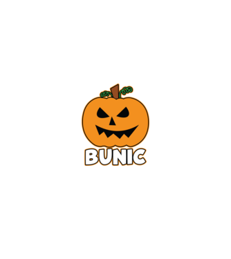 bunic model negru pe tricou