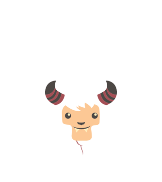 Goat Halloween model roșu pe tricou