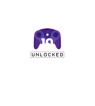 Level 10 Unlocked Gamer Birthday model negru pe tricou