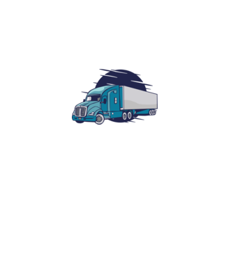 Tricou Șofer de camion model alb pe tricou