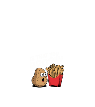 Is that you BRO?!! Negru model alb pe tricou