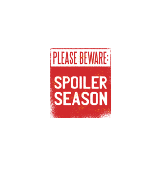 Atenție! Pericol de spoiler model alb pe tricou