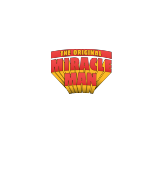 The Original Miracle Man model negru pe tricou