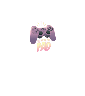 Gamer Controler model negru pe tricou