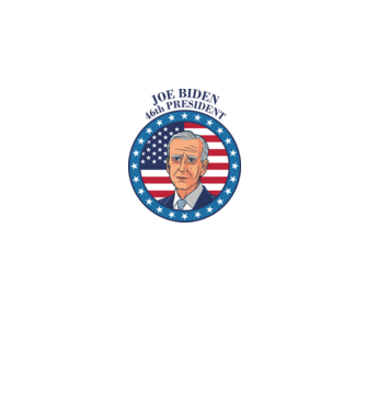 Joe Biden cel de-al 46-lea președinte al SUA model alb pe tricou