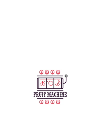 Fruit Machine Slot Machine model negru pe tricou