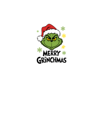 Merry Grinchmas Alb model alb pe tricou