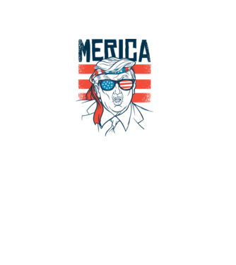 Merica Trump 2020 Usa model alb pe tricou