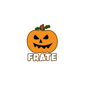 frate model negru pe tricou