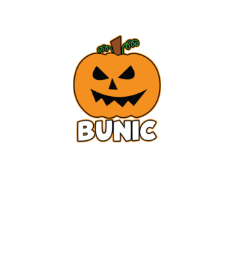 bunic model negru pe tricou