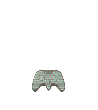 Controler Gamer Crăciun model negru pe tricou