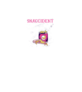 Snaccident model turcoaz pe tricou