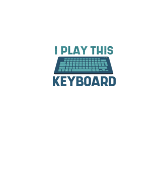 Tastatura Gamer model alb pe tricou