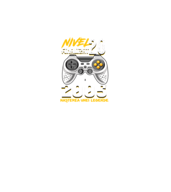 Nivel Finalizat 20 2005 model verde neon pe tricou