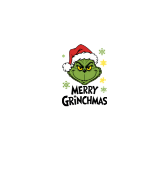Merry Grinchmas Alb model alb pe tricou