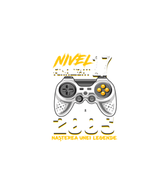 Nivel 17 finalizat. 2005 nașterea unei legende model negru pe tricou