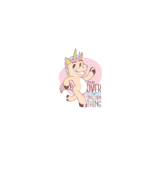 Am trecut de mult peste perioada de Unicorn model liliachiu pe tricou