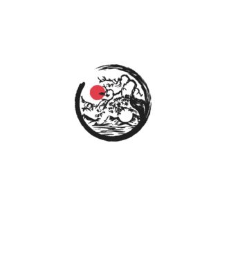 Yin-Yang Bonsai model alb pe tricou