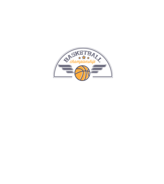 Basketball Championship model alb pe tricou