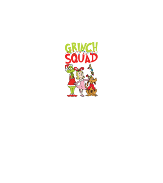 Grinch Squad model negru pe tricou