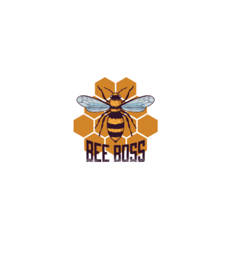 Bee Boss Șef Apicultor model alb pe tricou