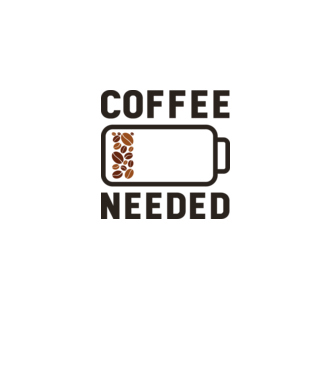 Am nevoie de cafea model alb pe tricou
