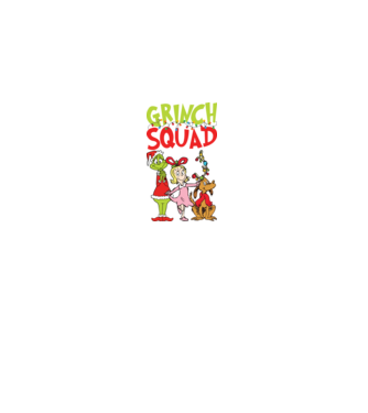 Grinch Squad model negru pe tricou