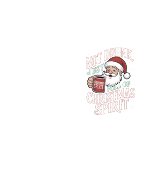 Christmas Spirit Santa model galben neon pe tricou