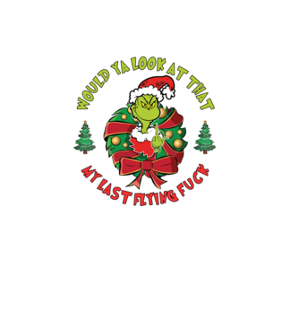 Would ya look at that - Grinch model negru pe tricou