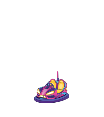 Dodgem model negru pe tricou