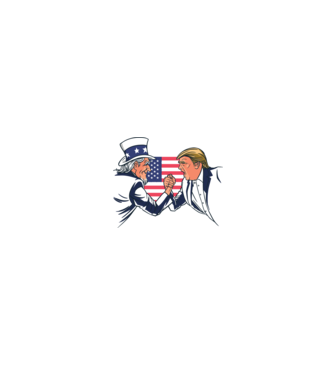 Trump Vs Unchiul Sam SUA 2020 alegeri prezidențiale model alb/roșu pe tricou