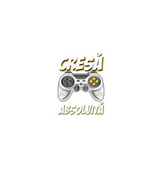 Gameri şcoală Creșă  model negru pe tricou